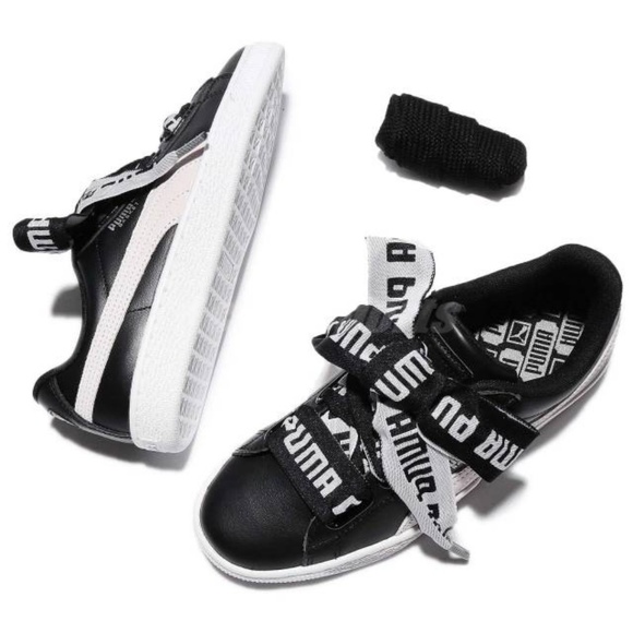 NWT! PUMA Signature Laces Leather Sneakers - Picture 8 of 8